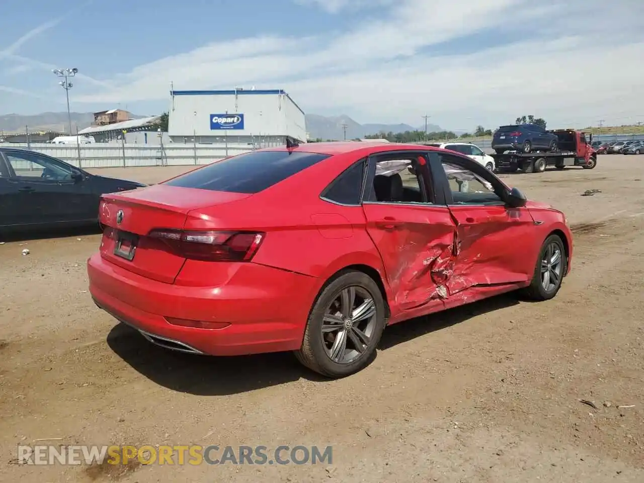 3 Photograph of a damaged car 3VWC57BU2MM015512 VOLKSWAGEN JETTA 2021