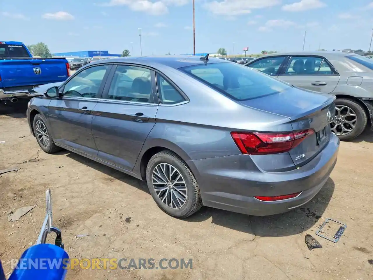 2 Photograph of a damaged car 3VWC57BU2MM025277 VOLKSWAGEN JETTA 2021
