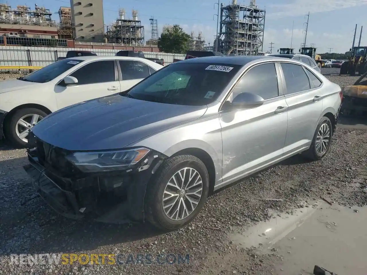 1 Photograph of a damaged car 3VWC57BU2MM026476 VOLKSWAGEN JETTA 2021