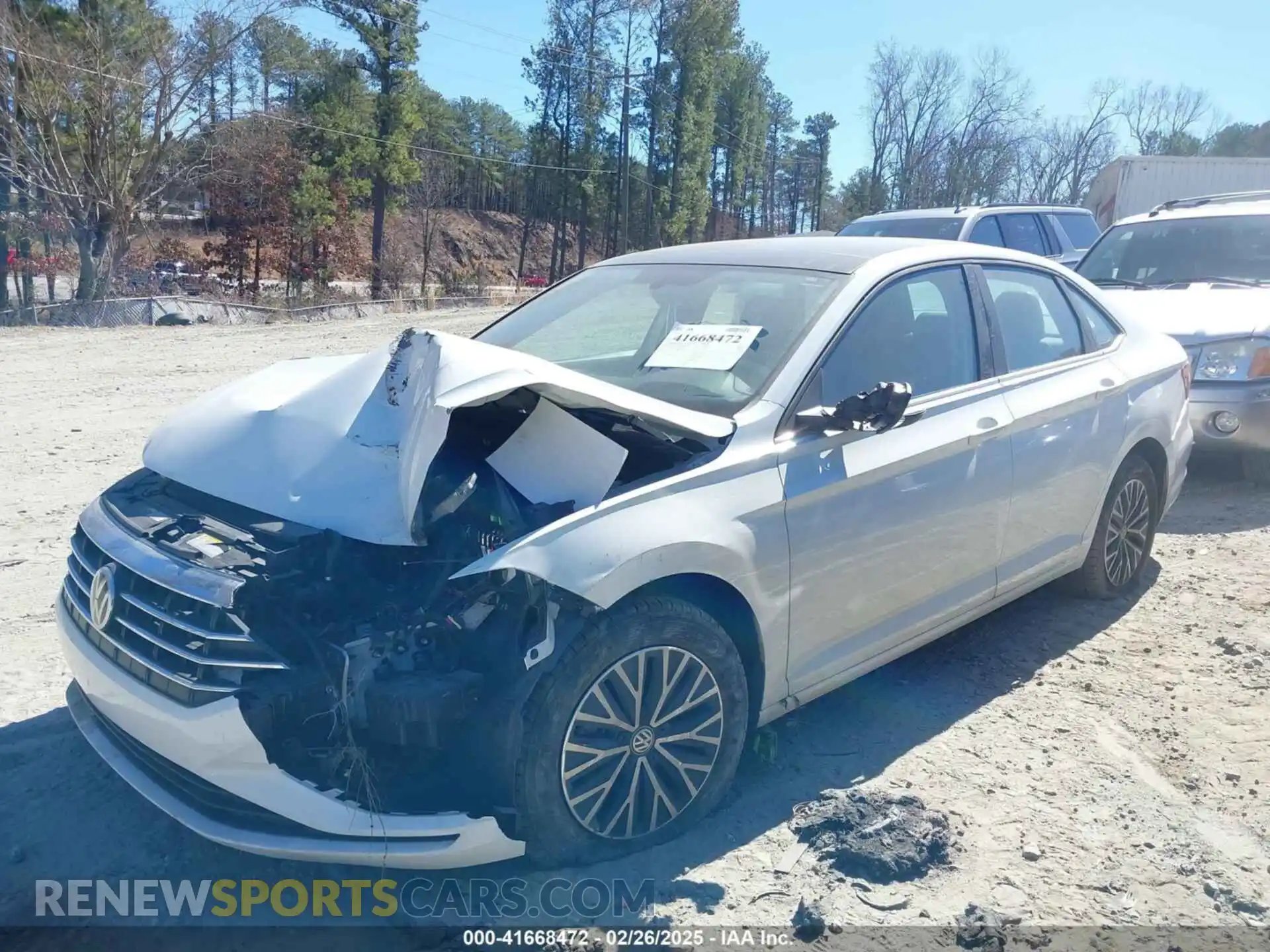 2 Photograph of a damaged car 3VWC57BU2MM026655 VOLKSWAGEN JETTA 2021