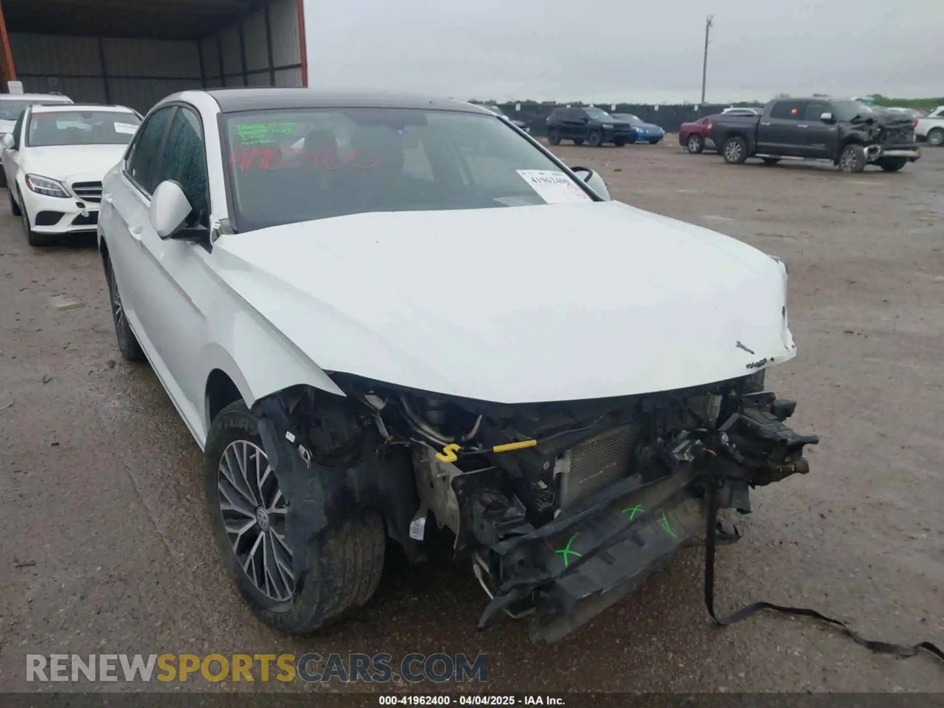 1 Photograph of a damaged car 3VWC57BU2MM046016 VOLKSWAGEN JETTA 2021