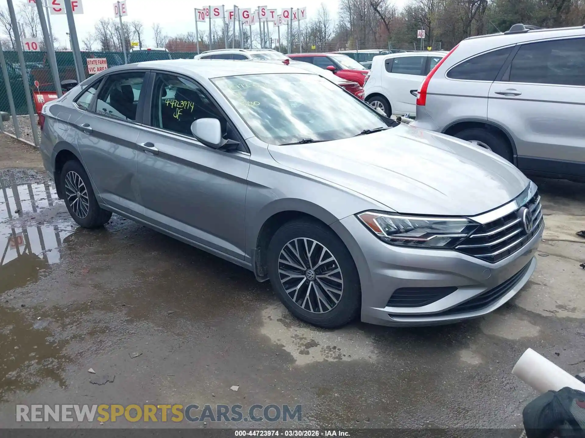 1 Photograph of a damaged car 3VWC57BU2MM060420 VOLKSWAGEN JETTA 2021