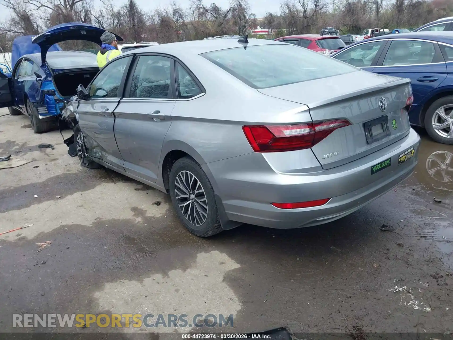 3 Photograph of a damaged car 3VWC57BU2MM060420 VOLKSWAGEN JETTA 2021