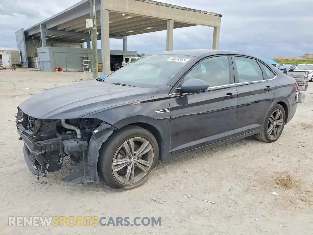 1 Photograph of a damaged car 3VWC57BU2MM071028 VOLKSWAGEN JETTA 2021