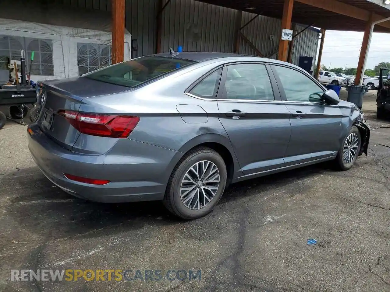 3 Фотография поврежденного автомобиля 3VWC57BU2MM092087 VOLKSWAGEN JETTA 2021