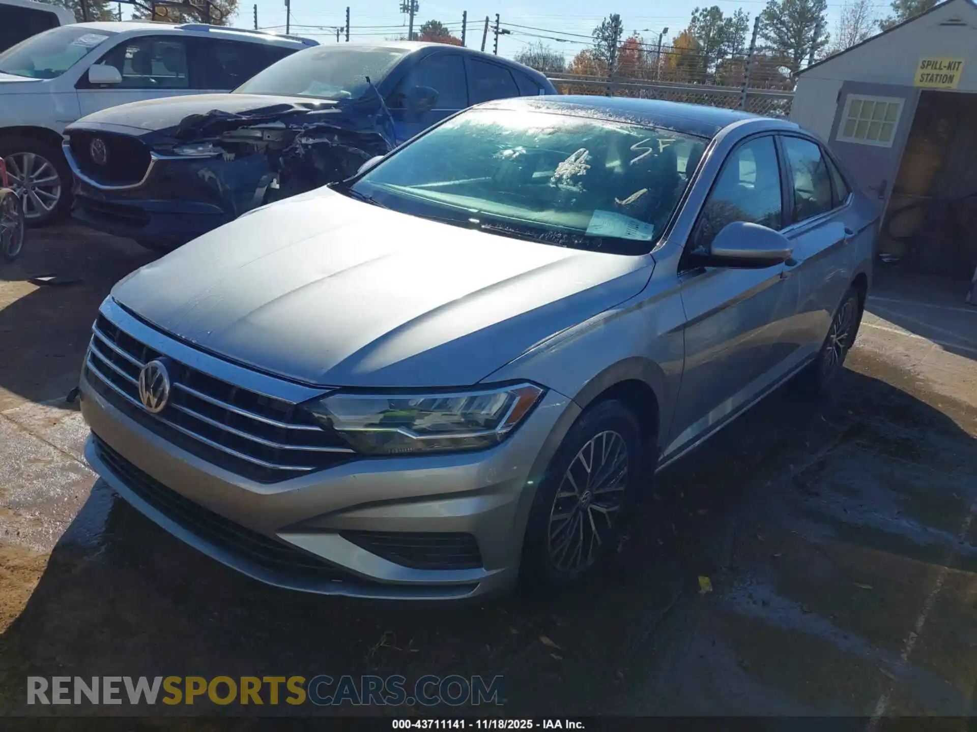 2 Photograph of a damaged car 3VWC57BU2MM095510 VOLKSWAGEN JETTA 2021