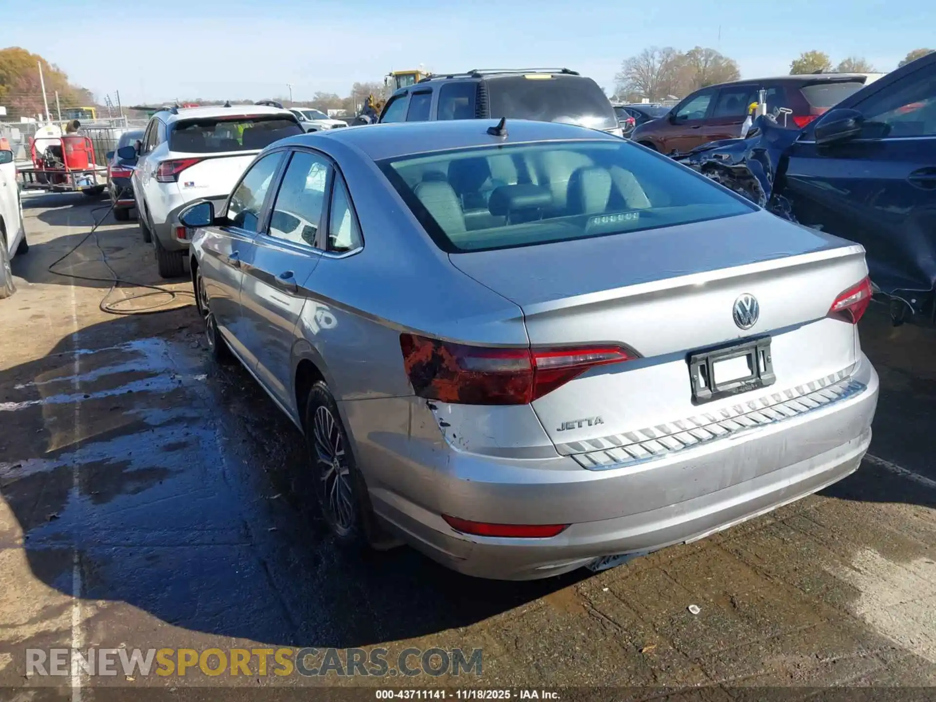3 Photograph of a damaged car 3VWC57BU2MM095510 VOLKSWAGEN JETTA 2021