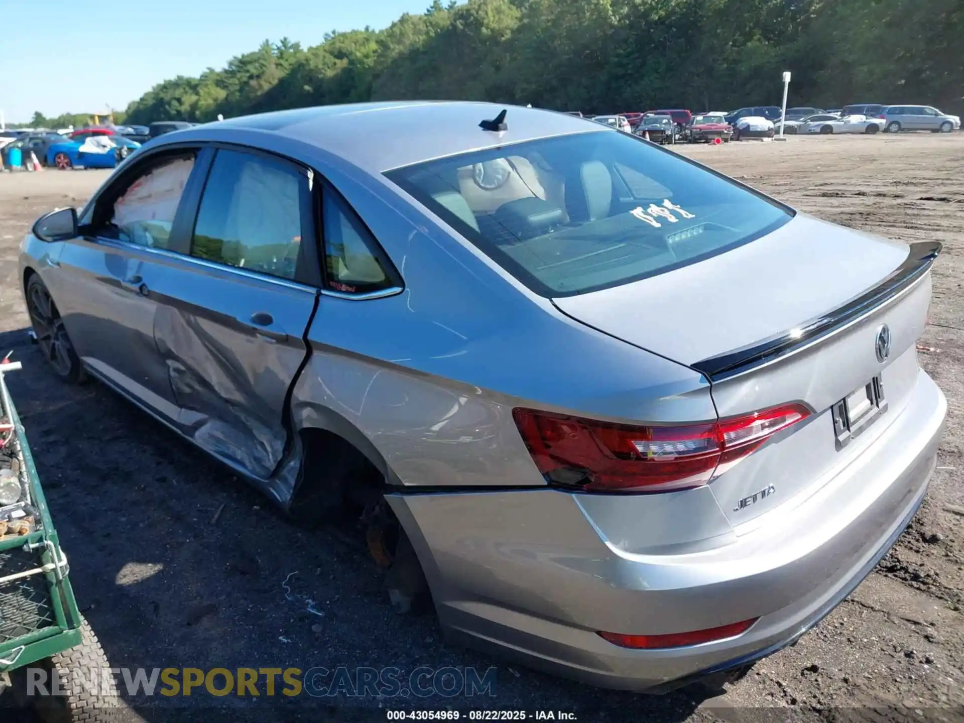 3 Photograph of a damaged car 3VWC57BU2MM097838 VOLKSWAGEN JETTA 2021