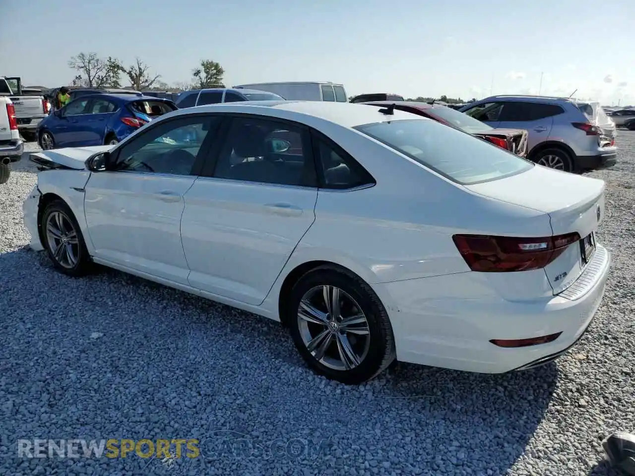 2 fotografías del automóvil dañado 3VWC57BU2MM099931 VOLKSWAGEN JETTA 2021