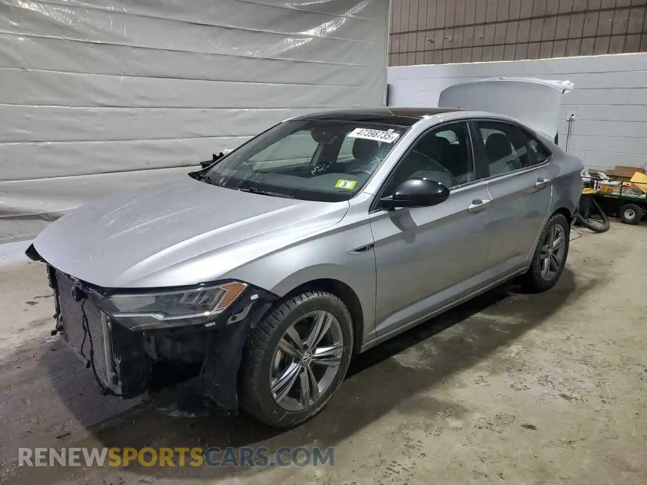 1 Photograph of a damaged car 3VWC57BU2MM100561 VOLKSWAGEN JETTA 2021