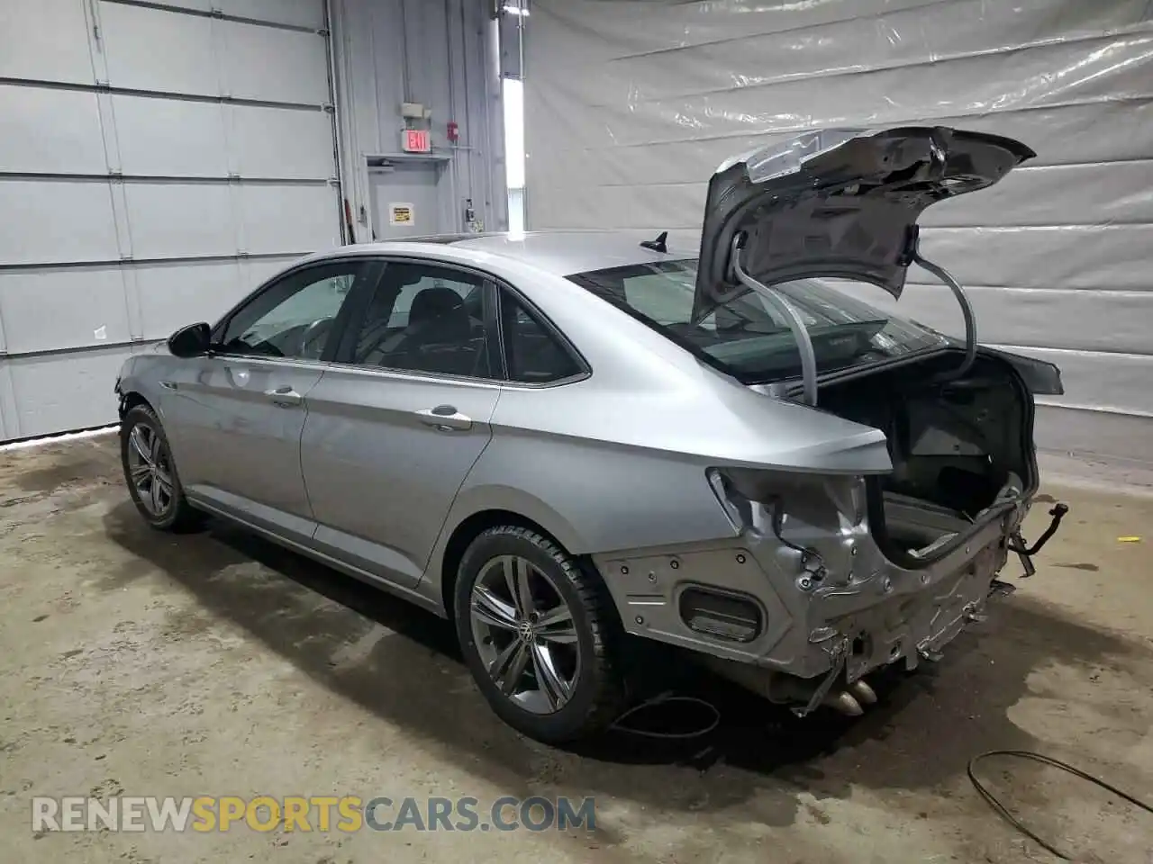 2 Photograph of a damaged car 3VWC57BU2MM100561 VOLKSWAGEN JETTA 2021