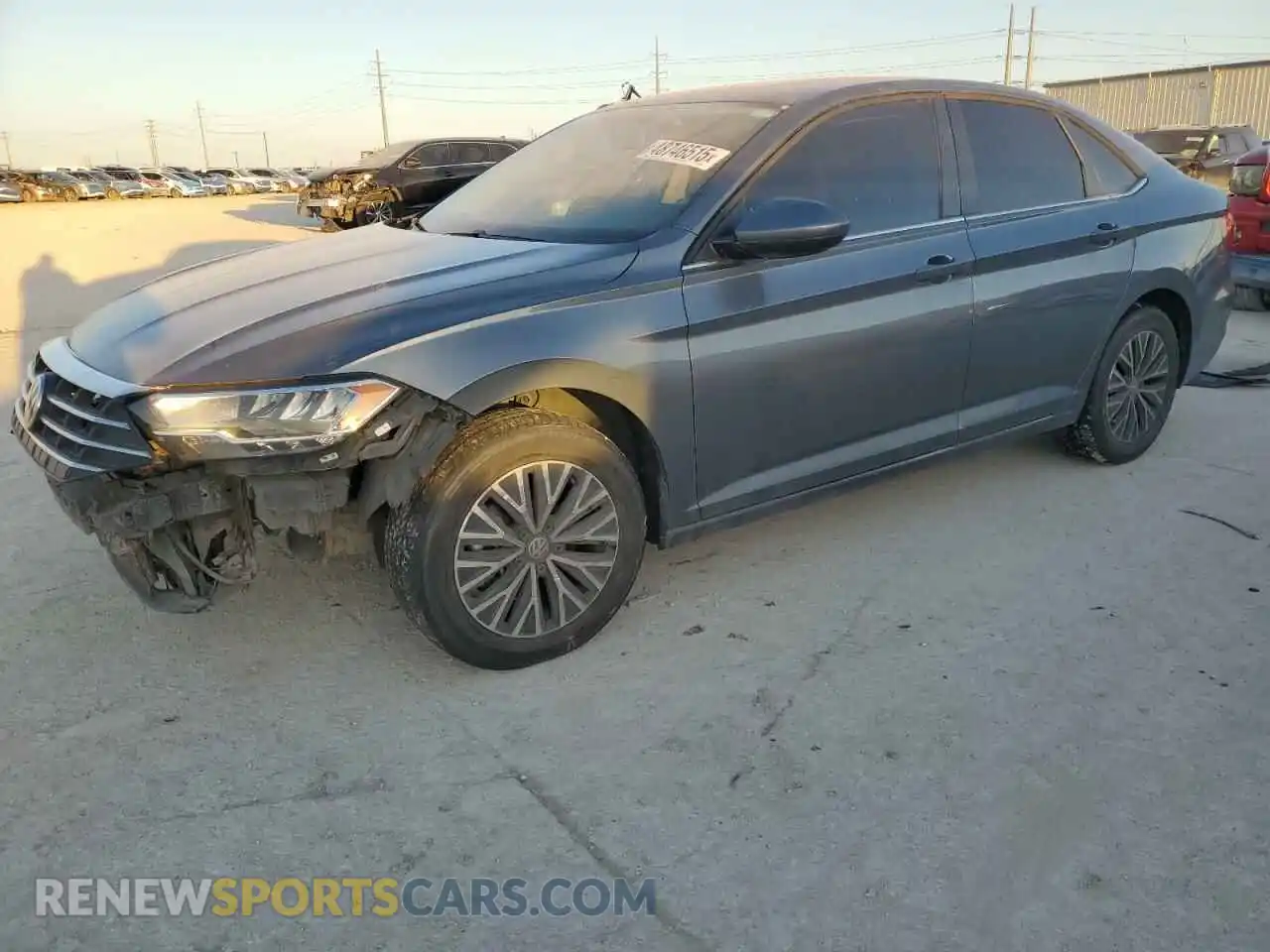1 Photograph of a damaged car 3VWC57BU2MM104500 VOLKSWAGEN JETTA 2021