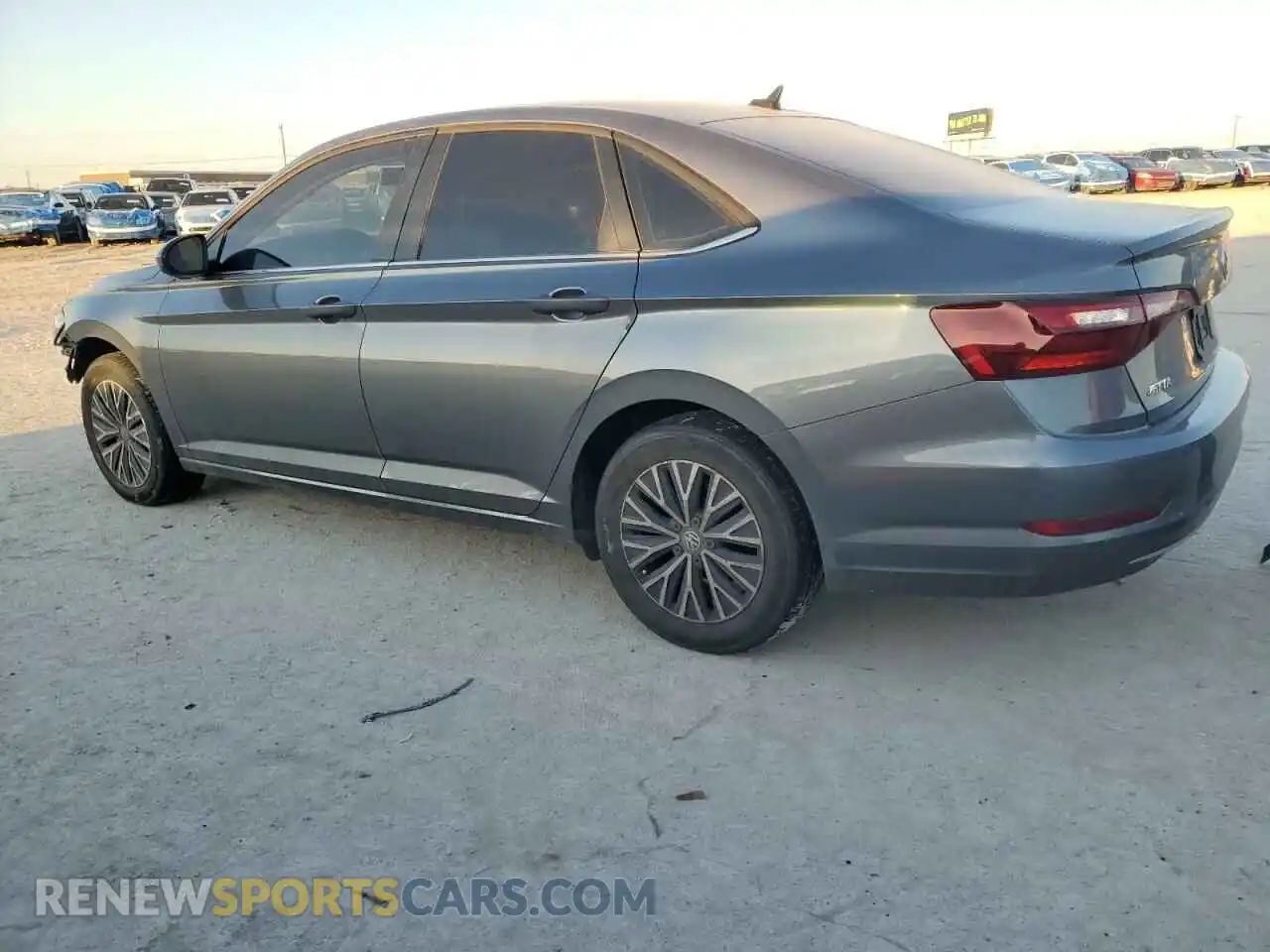 2 Photograph of a damaged car 3VWC57BU2MM104500 VOLKSWAGEN JETTA 2021