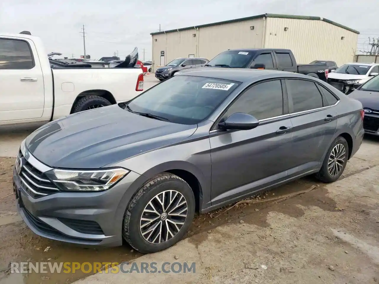 1 Photograph of a damaged car 3VWC57BU3MM003174 VOLKSWAGEN JETTA 2021