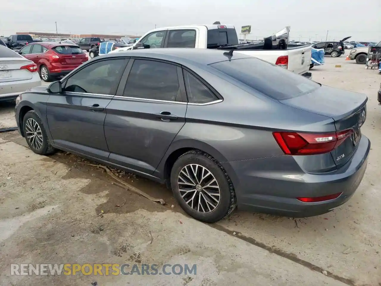 2 Photograph of a damaged car 3VWC57BU3MM003174 VOLKSWAGEN JETTA 2021
