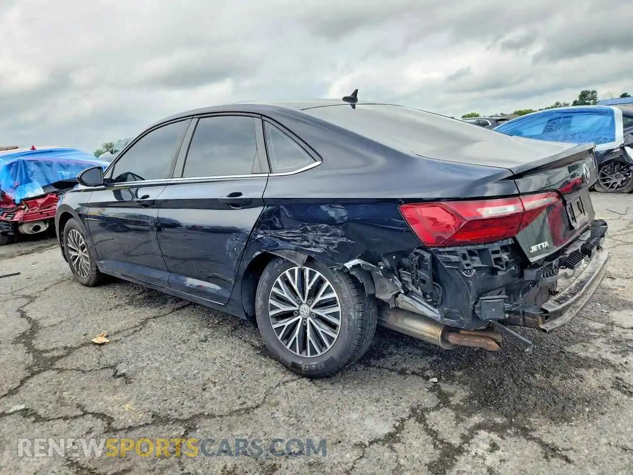 2 Photograph of a damaged car 3VWC57BU3MM005815 VOLKSWAGEN JETTA 2021