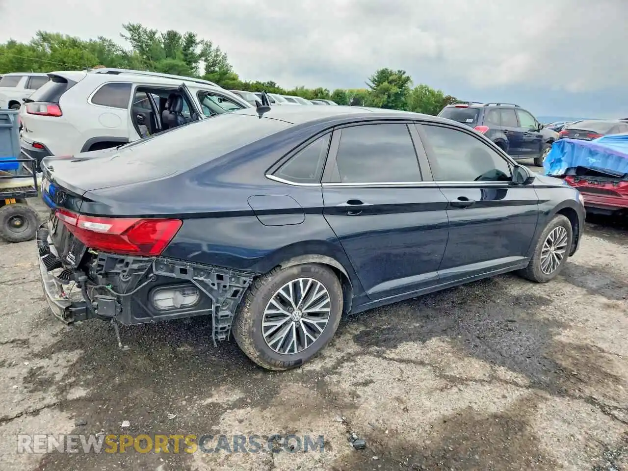 3 Photograph of a damaged car 3VWC57BU3MM005815 VOLKSWAGEN JETTA 2021