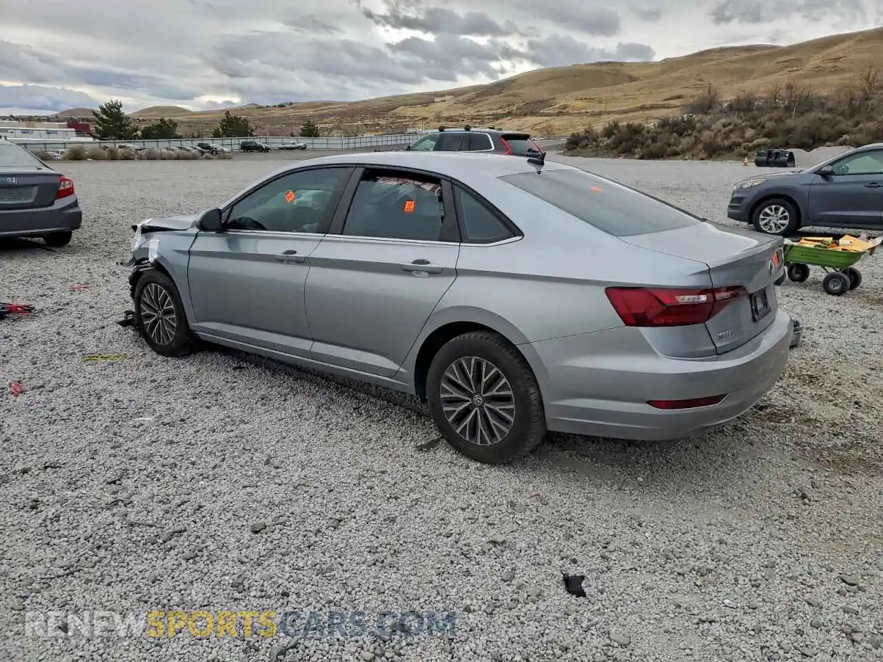 2 Photograph of a damaged car 3VWC57BU3MM005992 VOLKSWAGEN JETTA 2021