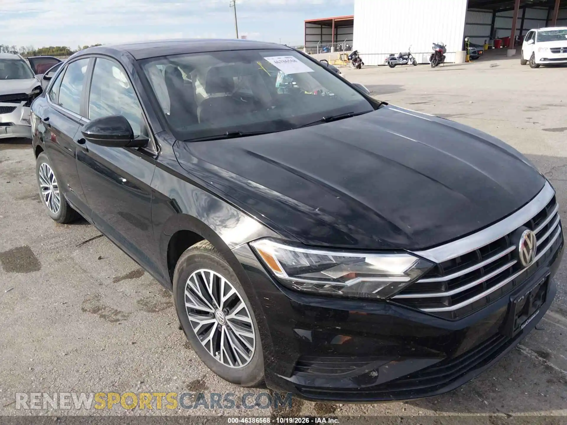 1 fotografías del automóvil dañado 3VWC57BU3MM008374 VOLKSWAGEN JETTA 2021