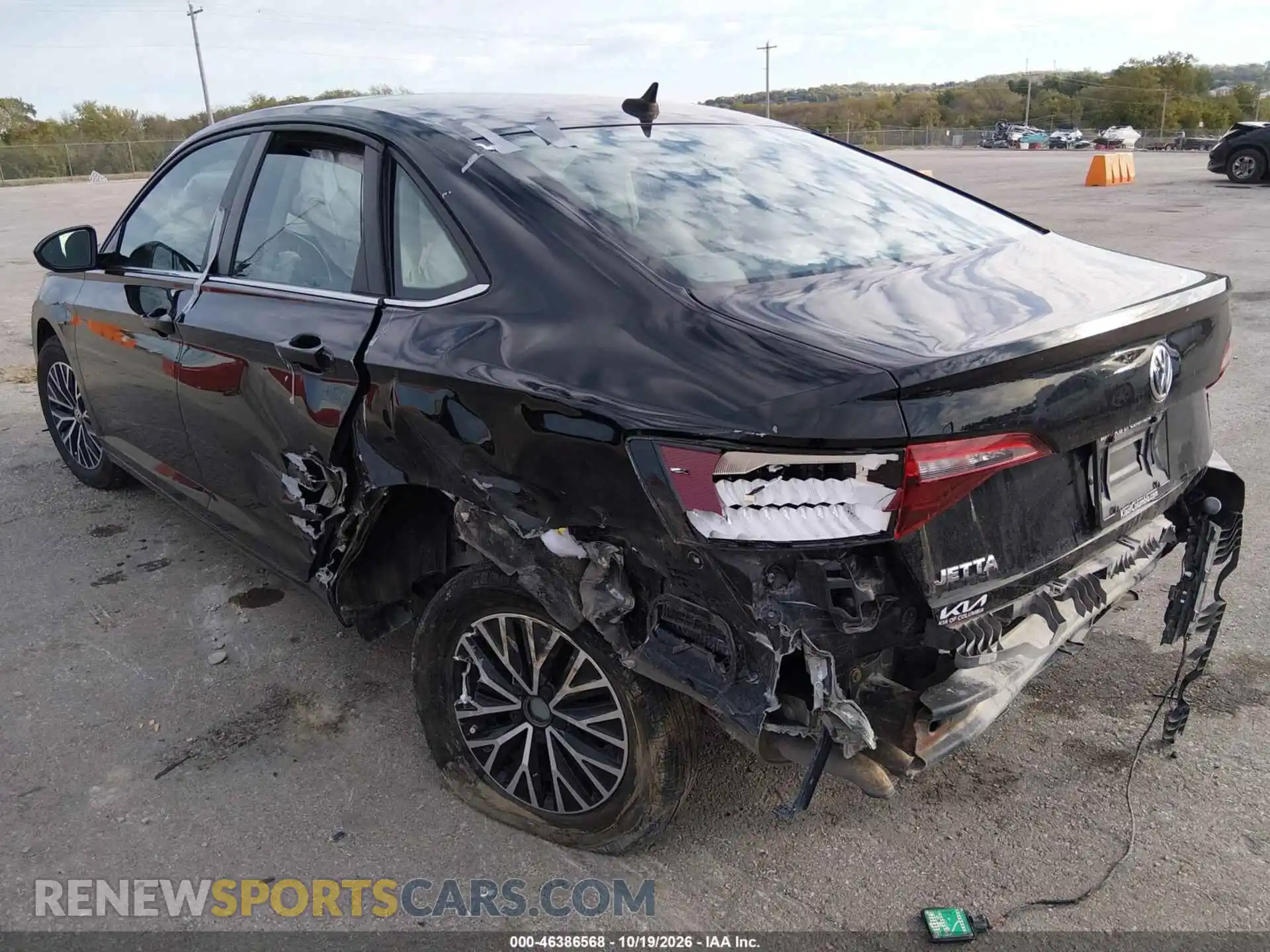 3 fotografías del automóvil dañado 3VWC57BU3MM008374 VOLKSWAGEN JETTA 2021