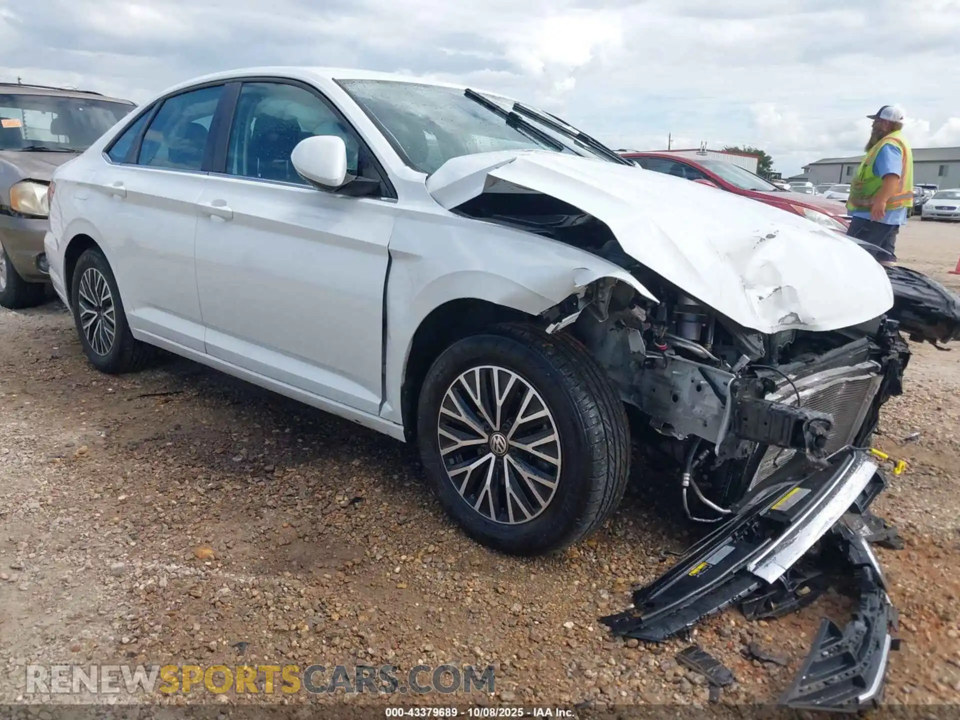 1 Фотография поврежденного автомобиля 3VWC57BU3MM011274 VOLKSWAGEN JETTA 2021