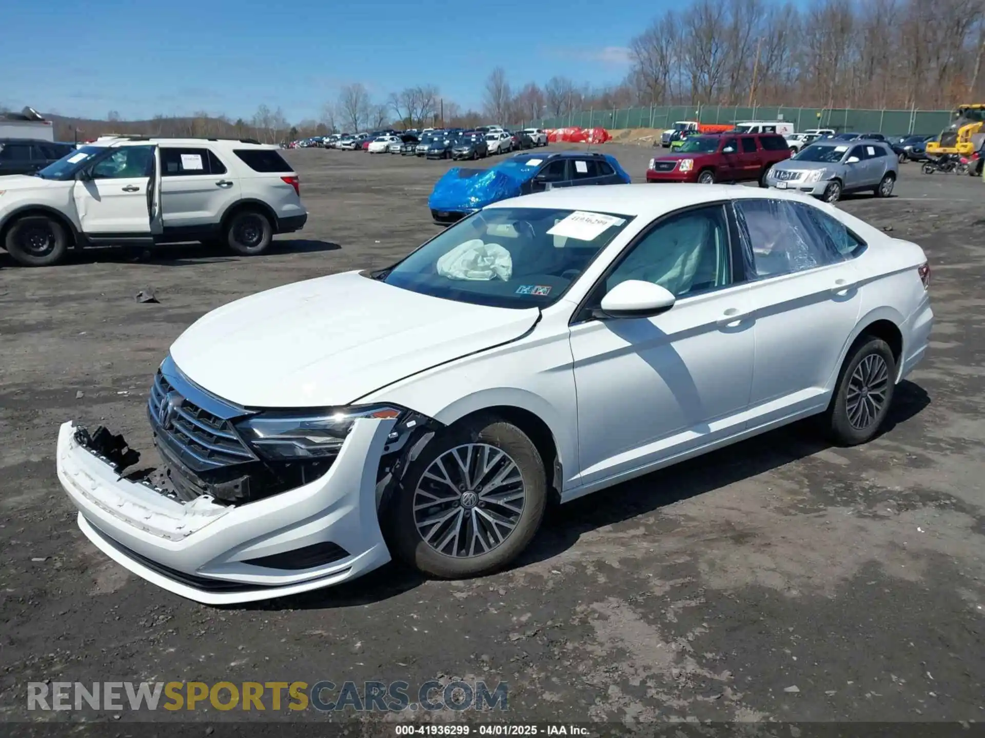 2 Photograph of a damaged car 3VWC57BU3MM012490 VOLKSWAGEN JETTA 2021