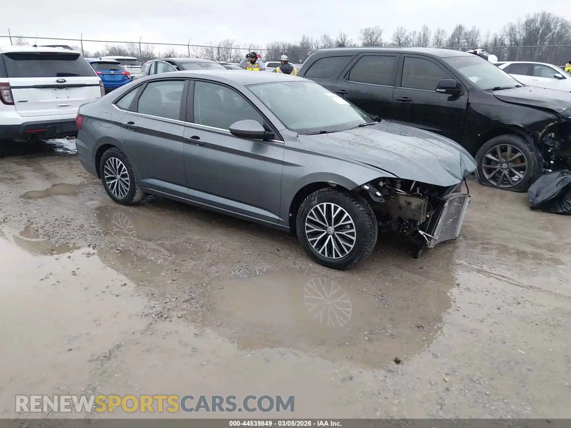 1 Photograph of a damaged car 3VWC57BU3MM012991 VOLKSWAGEN JETTA 2021