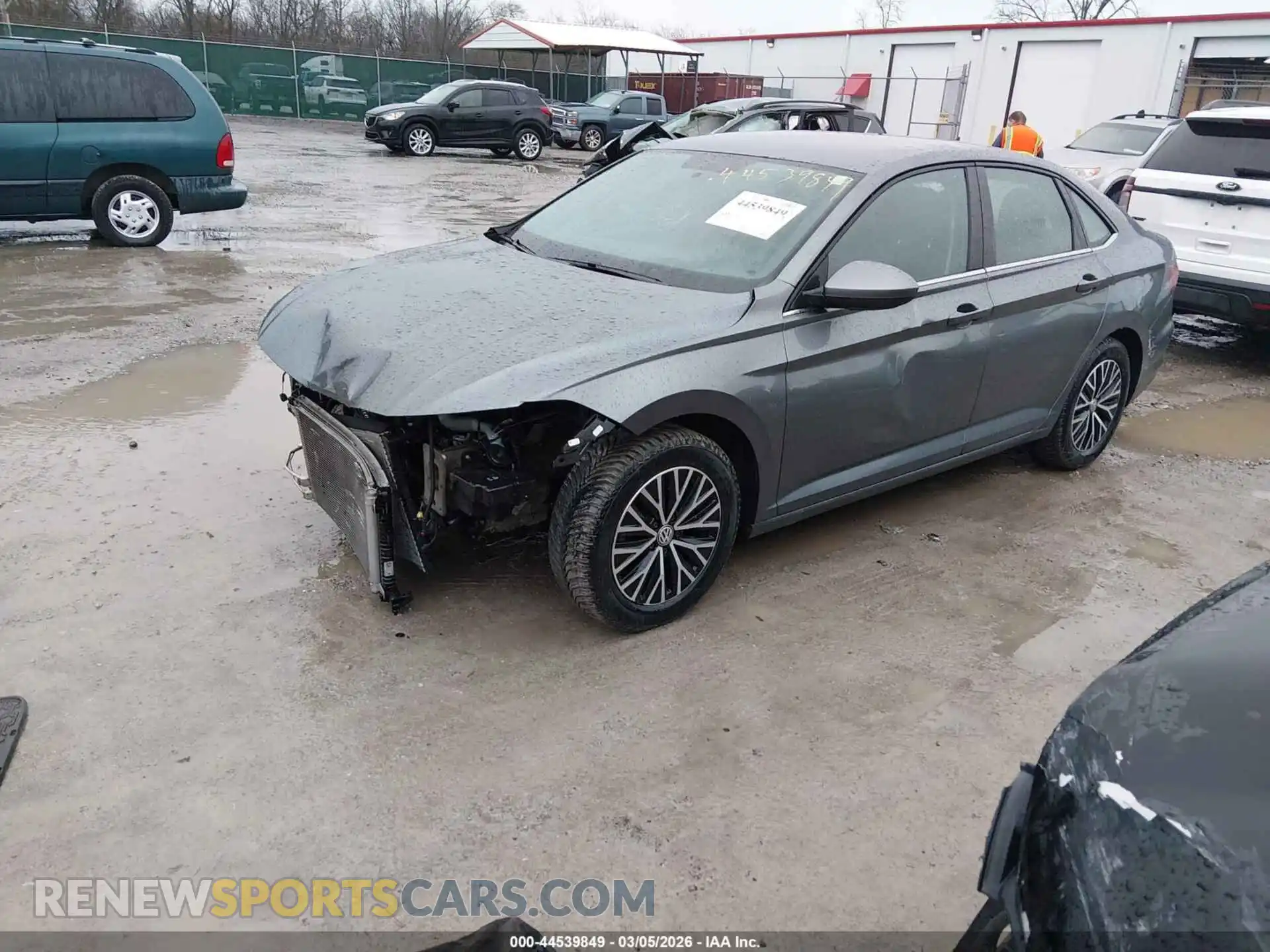 2 Photograph of a damaged car 3VWC57BU3MM012991 VOLKSWAGEN JETTA 2021