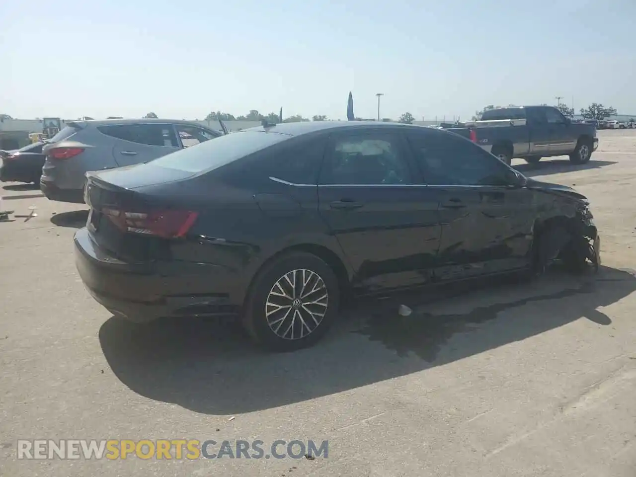 3 fotografías del automóvil dañado 3VWC57BU3MM013526 VOLKSWAGEN JETTA 2021