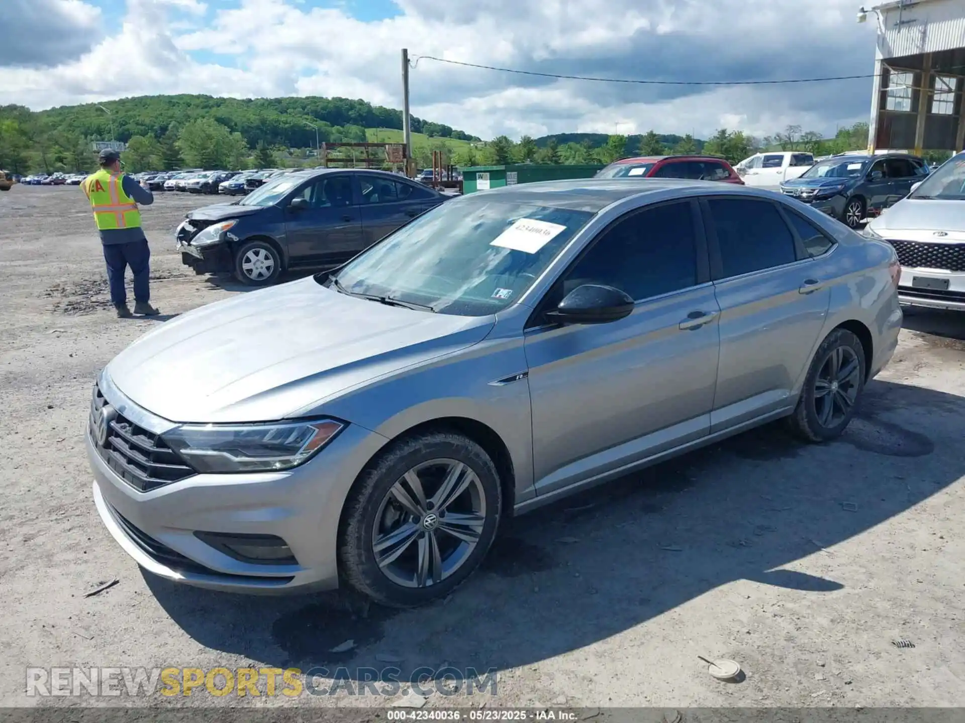 2 fotografías del automóvil dañado 3VWC57BU3MM031864 VOLKSWAGEN JETTA 2021