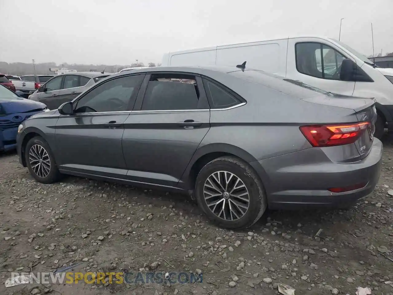 2 Photograph of a damaged car 3VWC57BU3MM033274 VOLKSWAGEN JETTA 2021