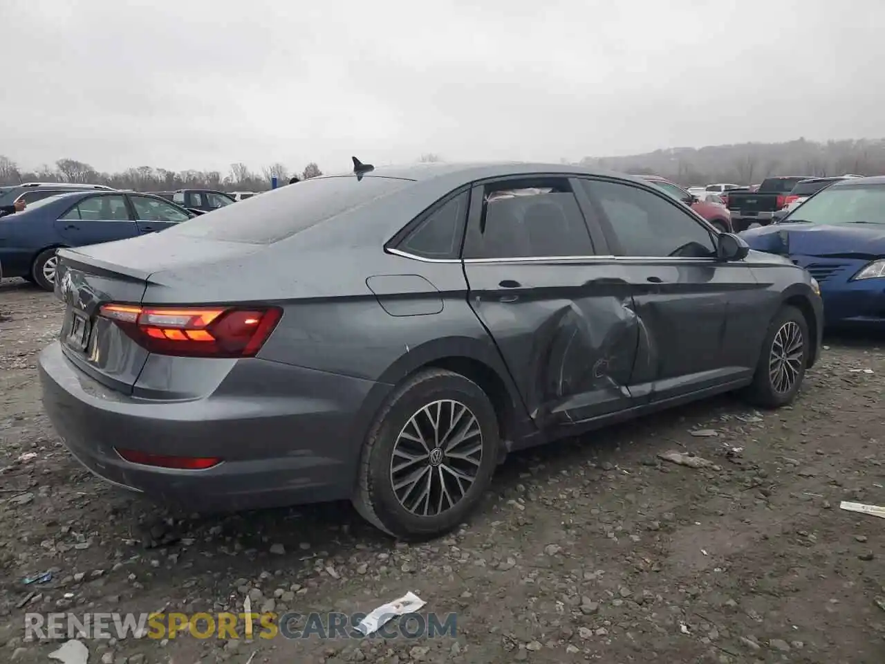 3 Photograph of a damaged car 3VWC57BU3MM033274 VOLKSWAGEN JETTA 2021