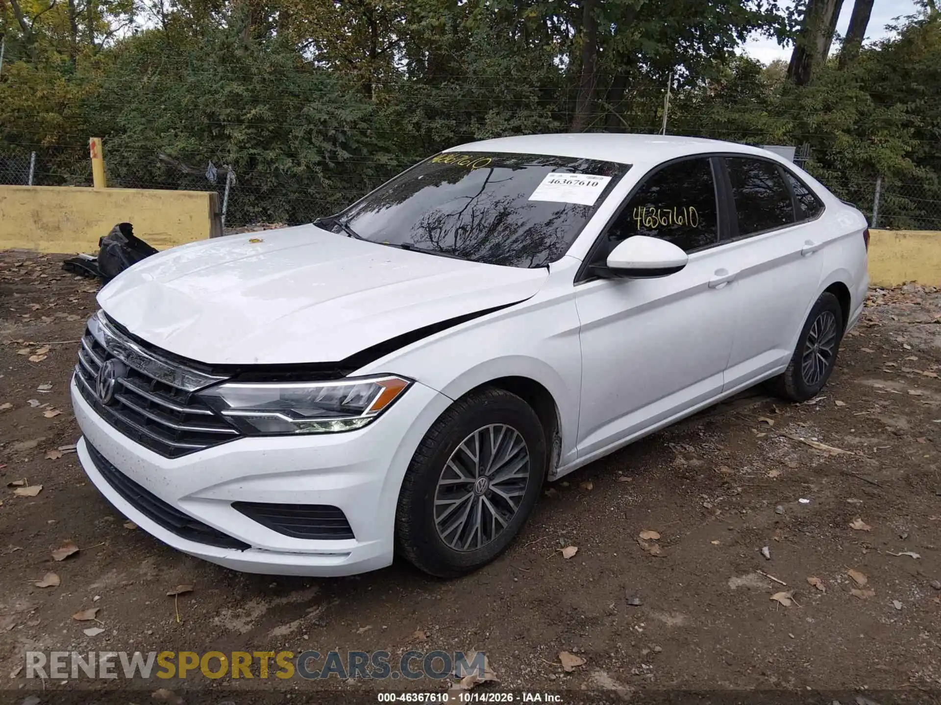 2 Фотография поврежденного автомобиля 3VWC57BU3MM038975 VOLKSWAGEN JETTA 2021