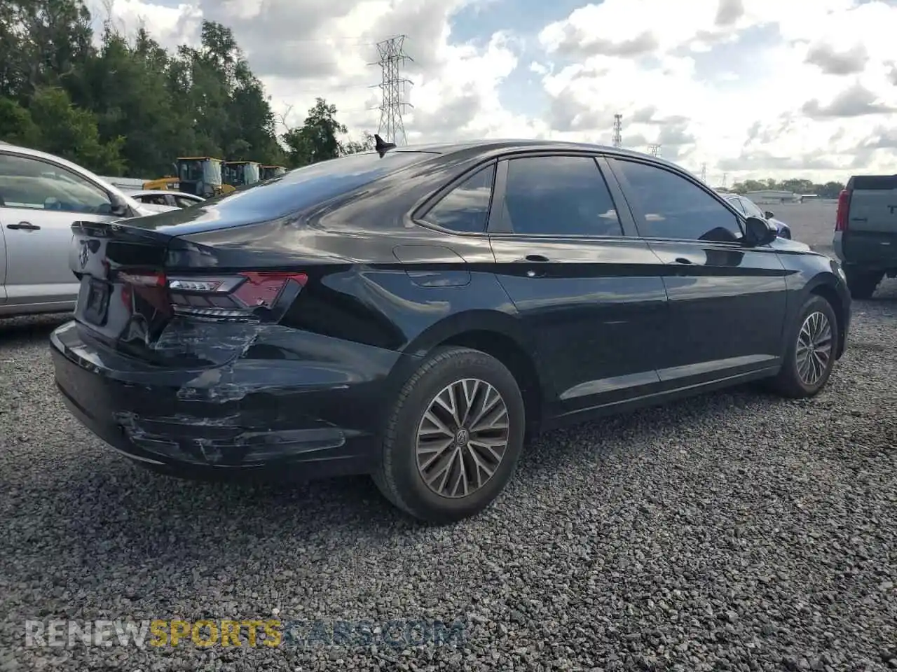 3 Photograph of a damaged car 3VWC57BU3MM060622 VOLKSWAGEN JETTA 2021
