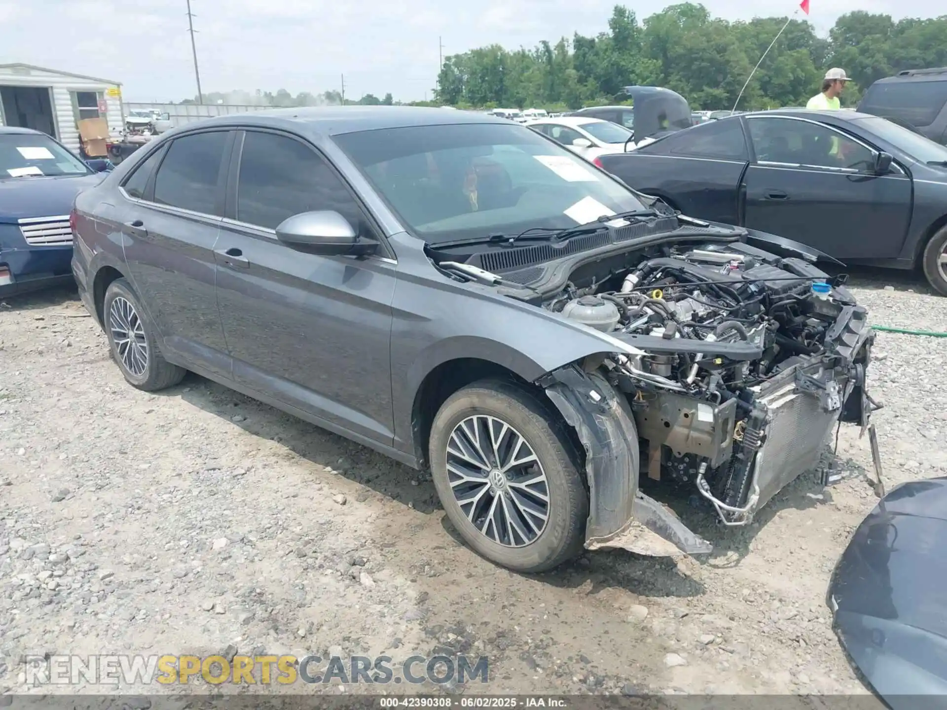 1 Photograph of a damaged car 3VWC57BU3MM063360 VOLKSWAGEN JETTA 2021