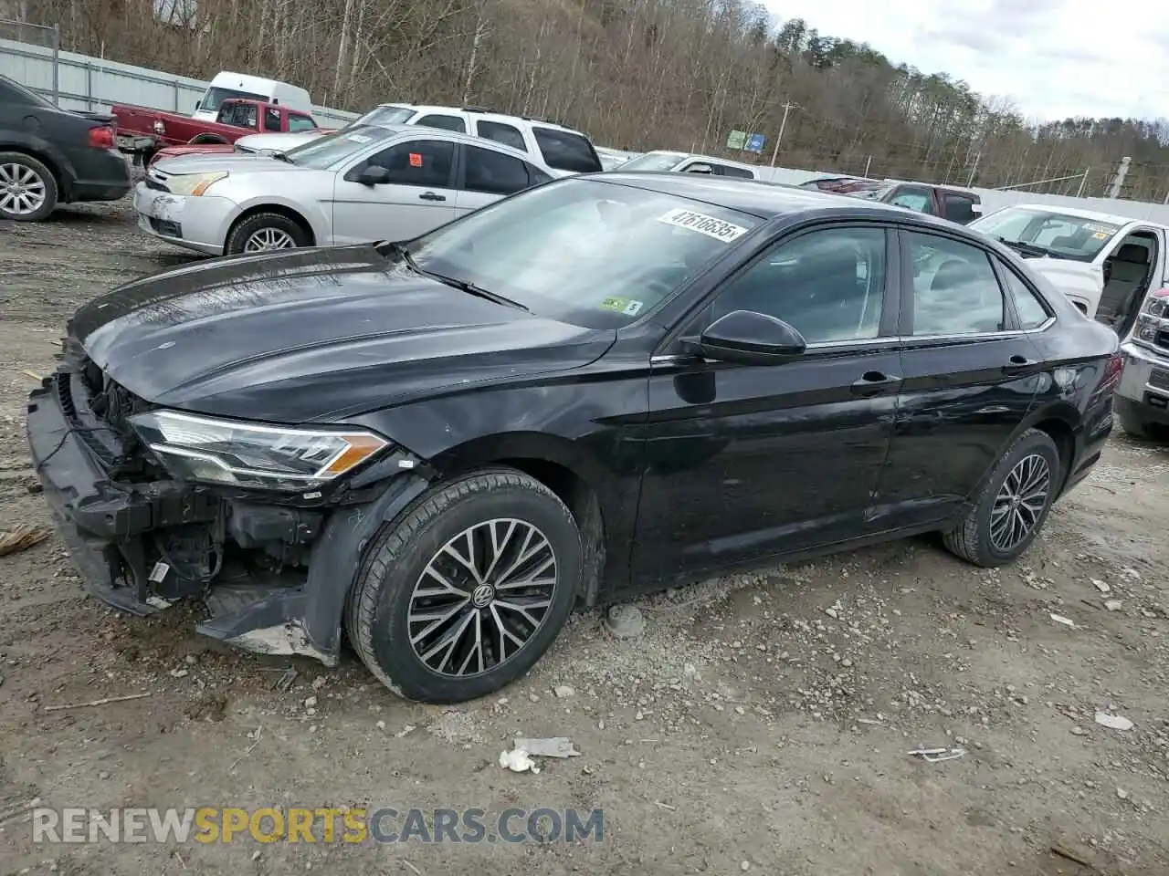 1 Photograph of a damaged car 3VWC57BU3MM068364 VOLKSWAGEN JETTA 2021