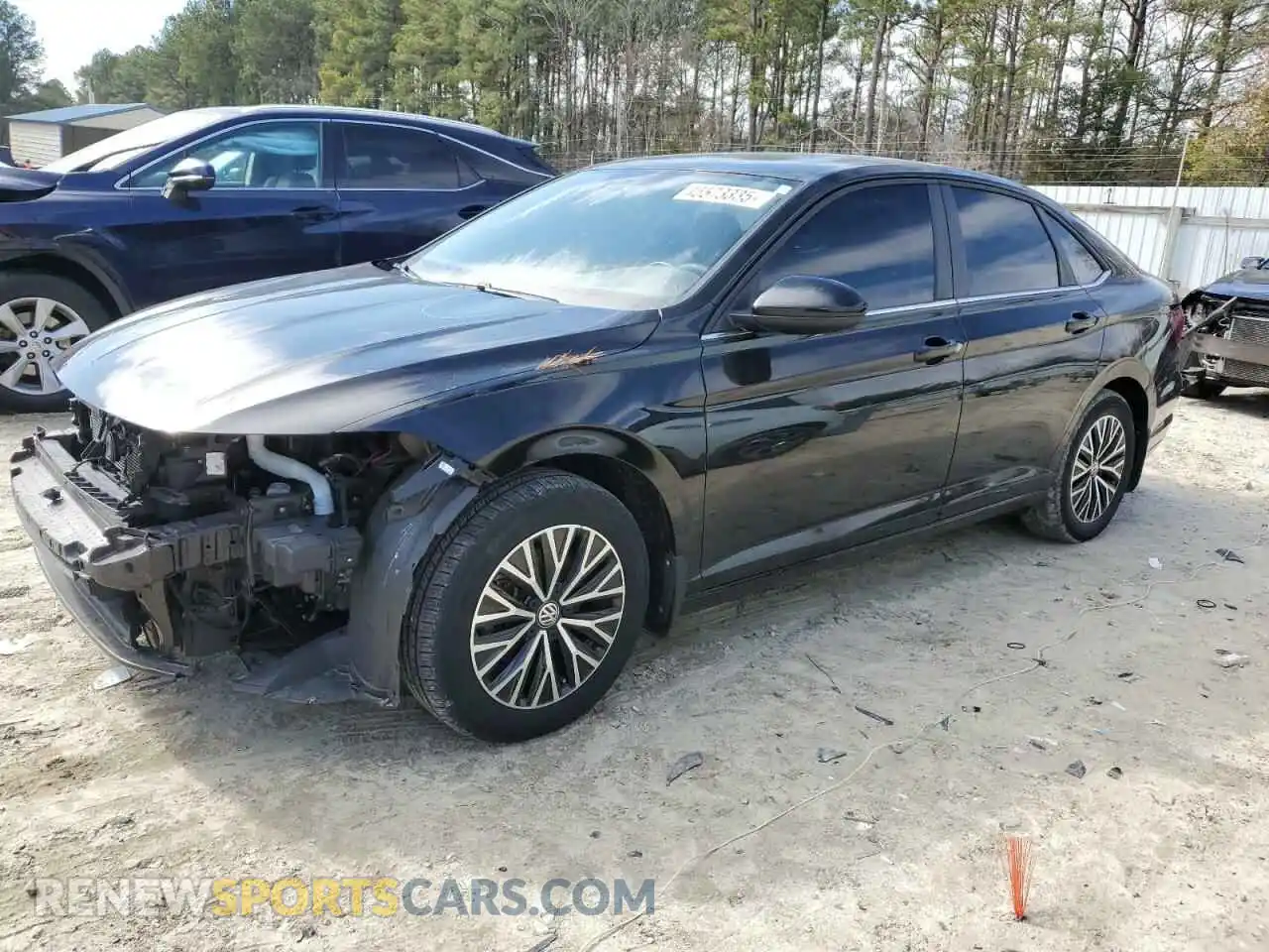 1 Photograph of a damaged car 3VWC57BU3MM068381 VOLKSWAGEN JETTA 2021