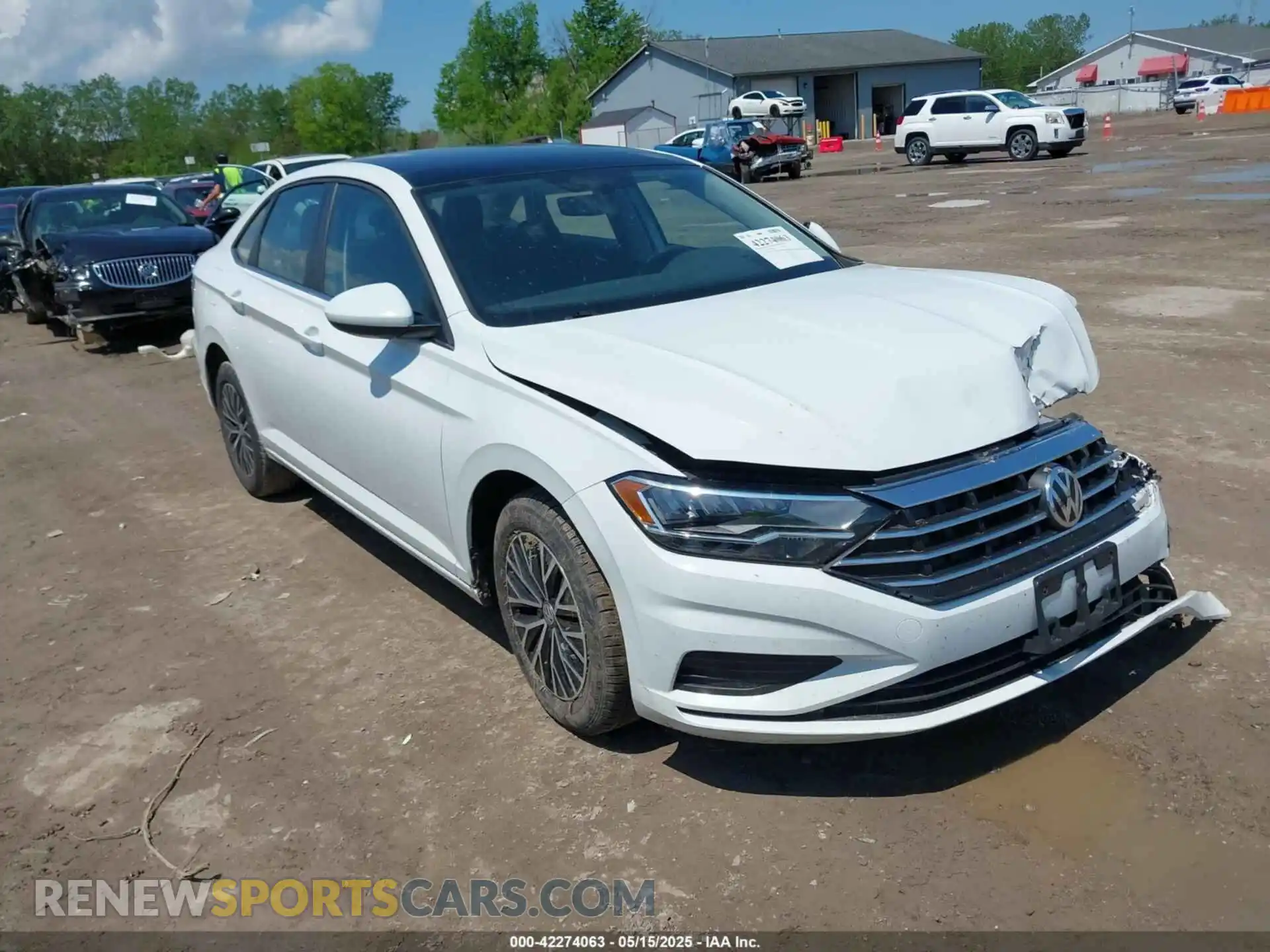 1 Photograph of a damaged car 3VWC57BU3MM079977 VOLKSWAGEN JETTA 2021