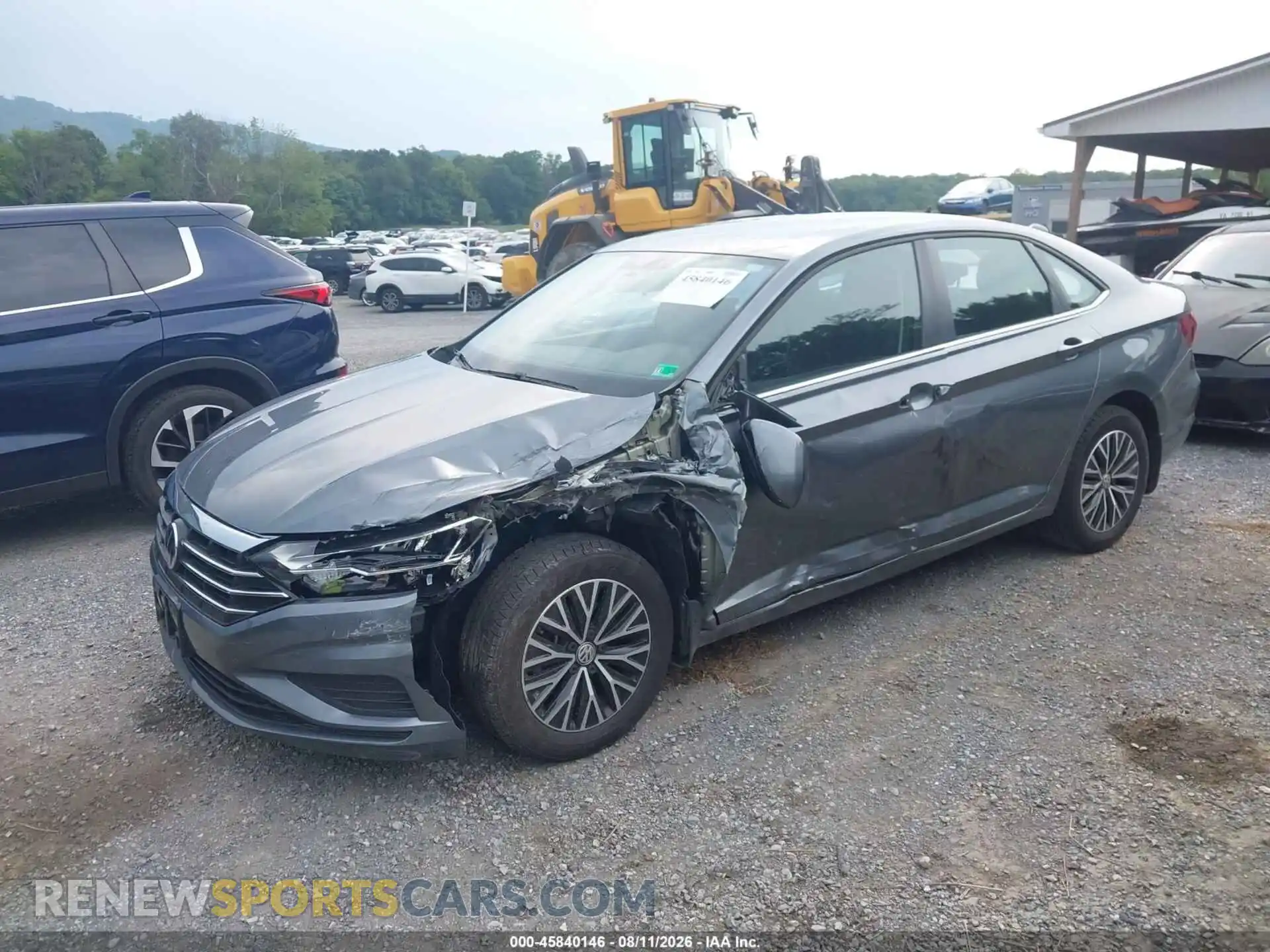 2 Фотография поврежденного автомобиля 3VWC57BU3MM086590 VOLKSWAGEN JETTA 2021