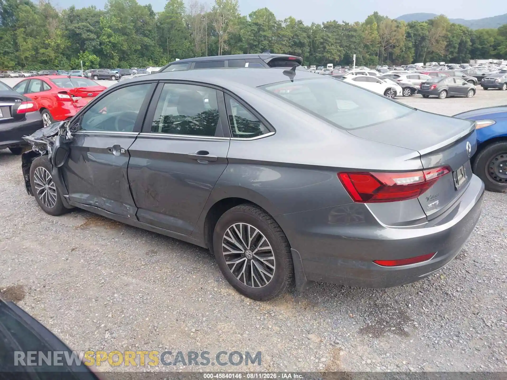 3 Фотография поврежденного автомобиля 3VWC57BU3MM086590 VOLKSWAGEN JETTA 2021