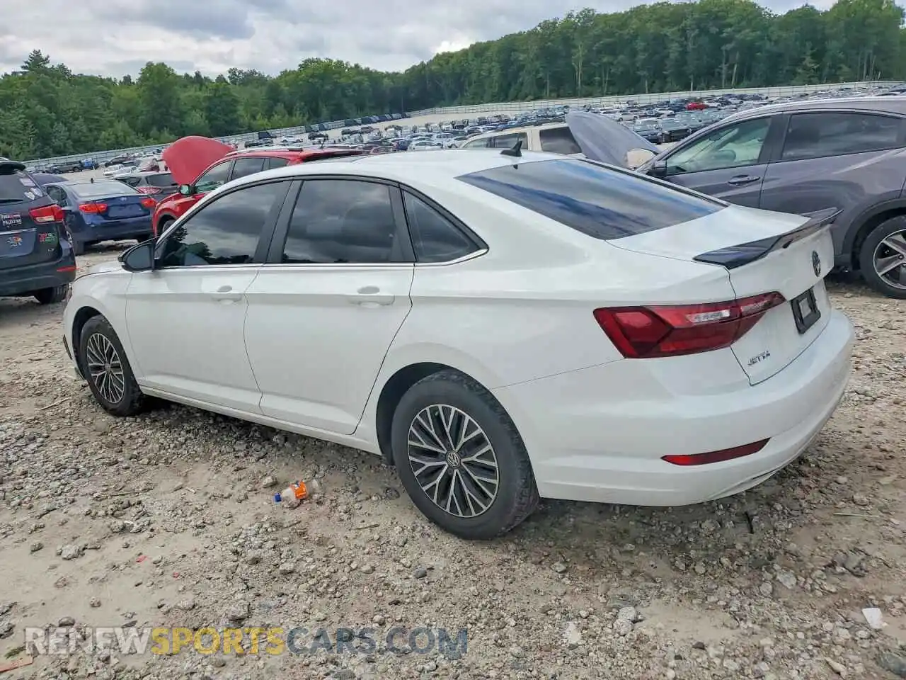 2 fotografías del automóvil dañado 3VWC57BU3MM086878 VOLKSWAGEN JETTA 2021