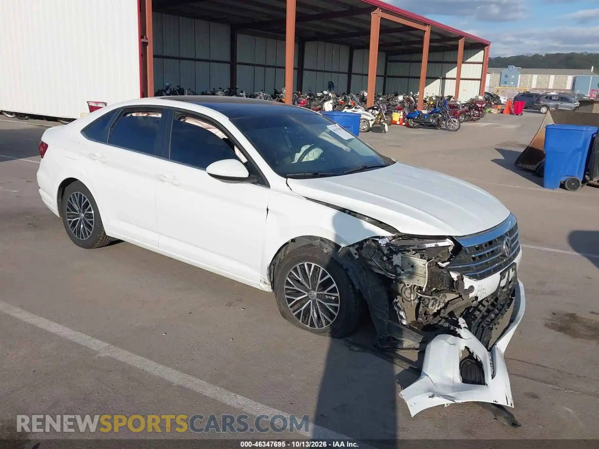 1 fotografías del automóvil dañado 3VWC57BU3MM091613 VOLKSWAGEN JETTA 2021