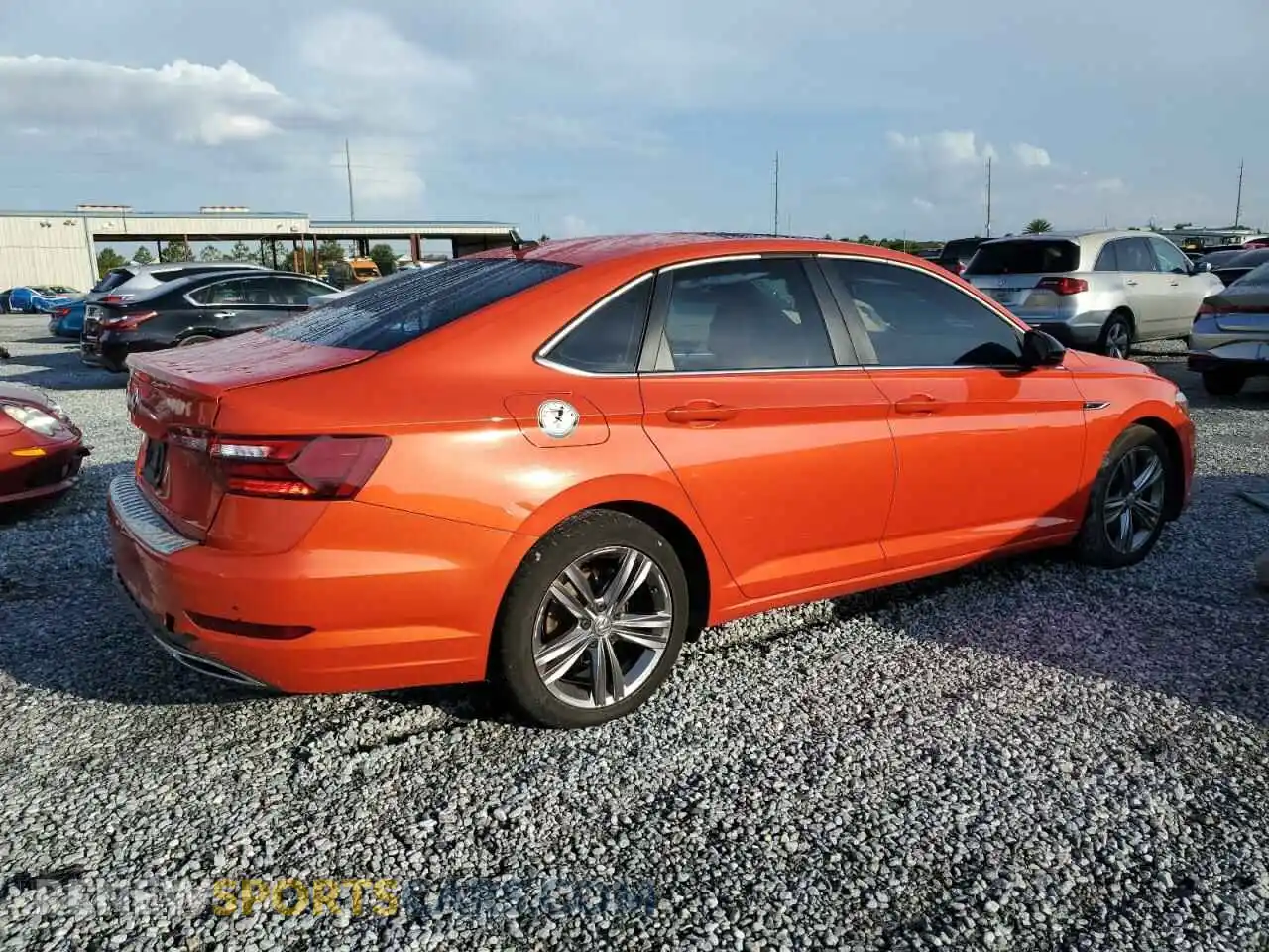 3 Фотография поврежденного автомобиля 3VWC57BU3MM091983 VOLKSWAGEN JETTA 2021