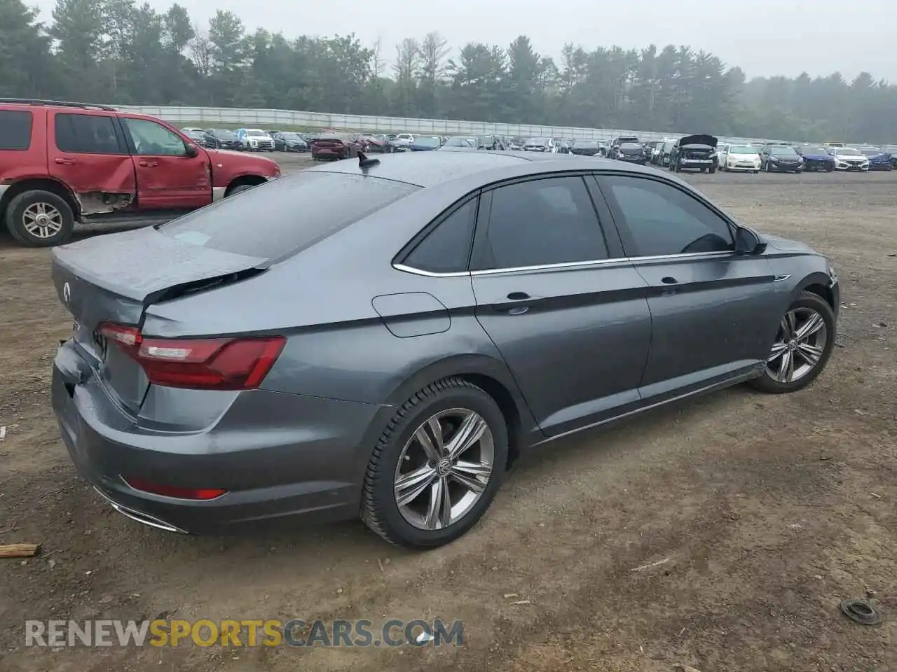 3 Photograph of a damaged car 3VWC57BU3MM093863 VOLKSWAGEN JETTA 2021