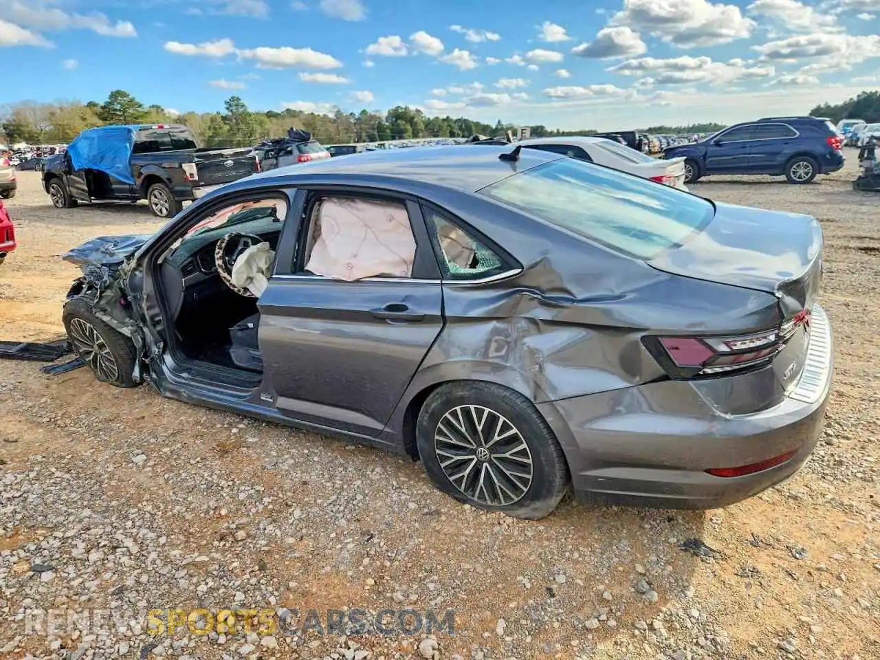 2 Photograph of a damaged car 3VWC57BU3MM095659 VOLKSWAGEN JETTA 2021