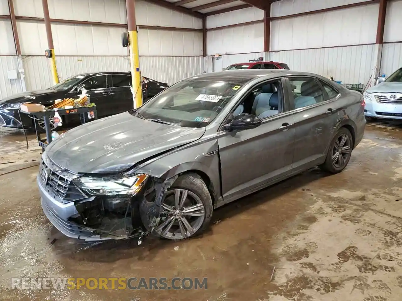 1 Photograph of a damaged car 3VWC57BU3MM099274 VOLKSWAGEN JETTA 2021