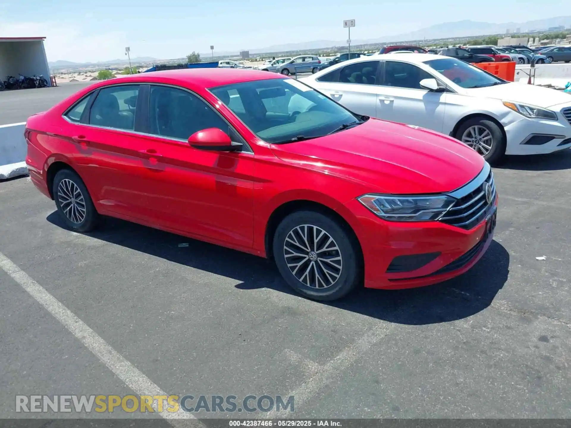 1 Photograph of a damaged car 3VWC57BU3MM101332 VOLKSWAGEN JETTA 2021