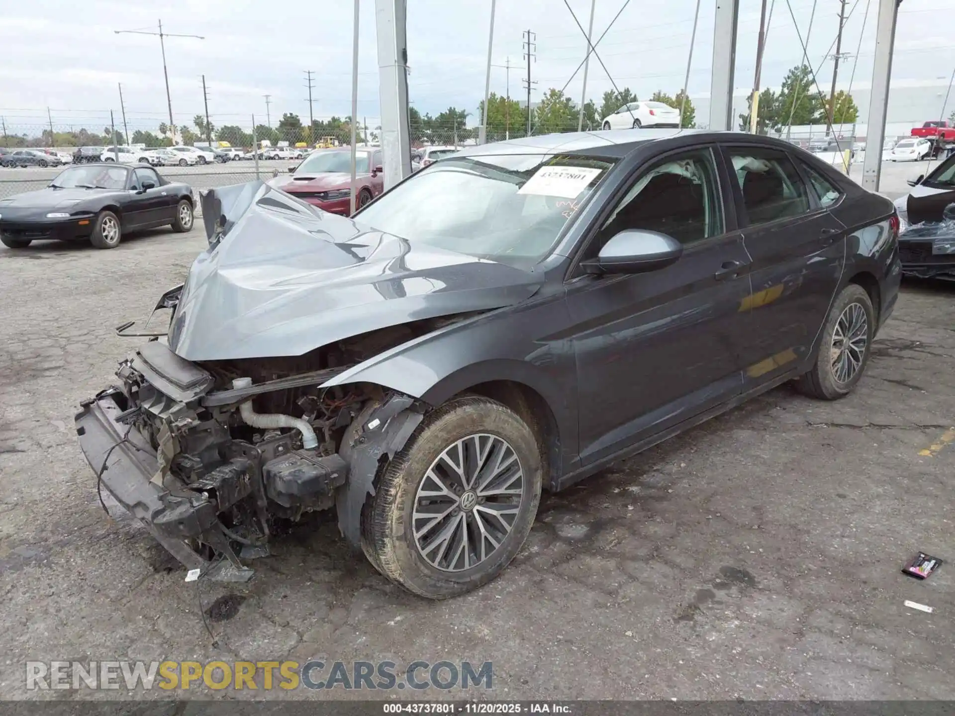 2 Photograph of a damaged car 3VWC57BU3MM103565 VOLKSWAGEN JETTA 2021