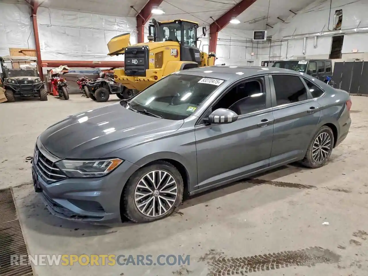 1 Photograph of a damaged car 3VWC57BU4MM009680 VOLKSWAGEN JETTA 2021