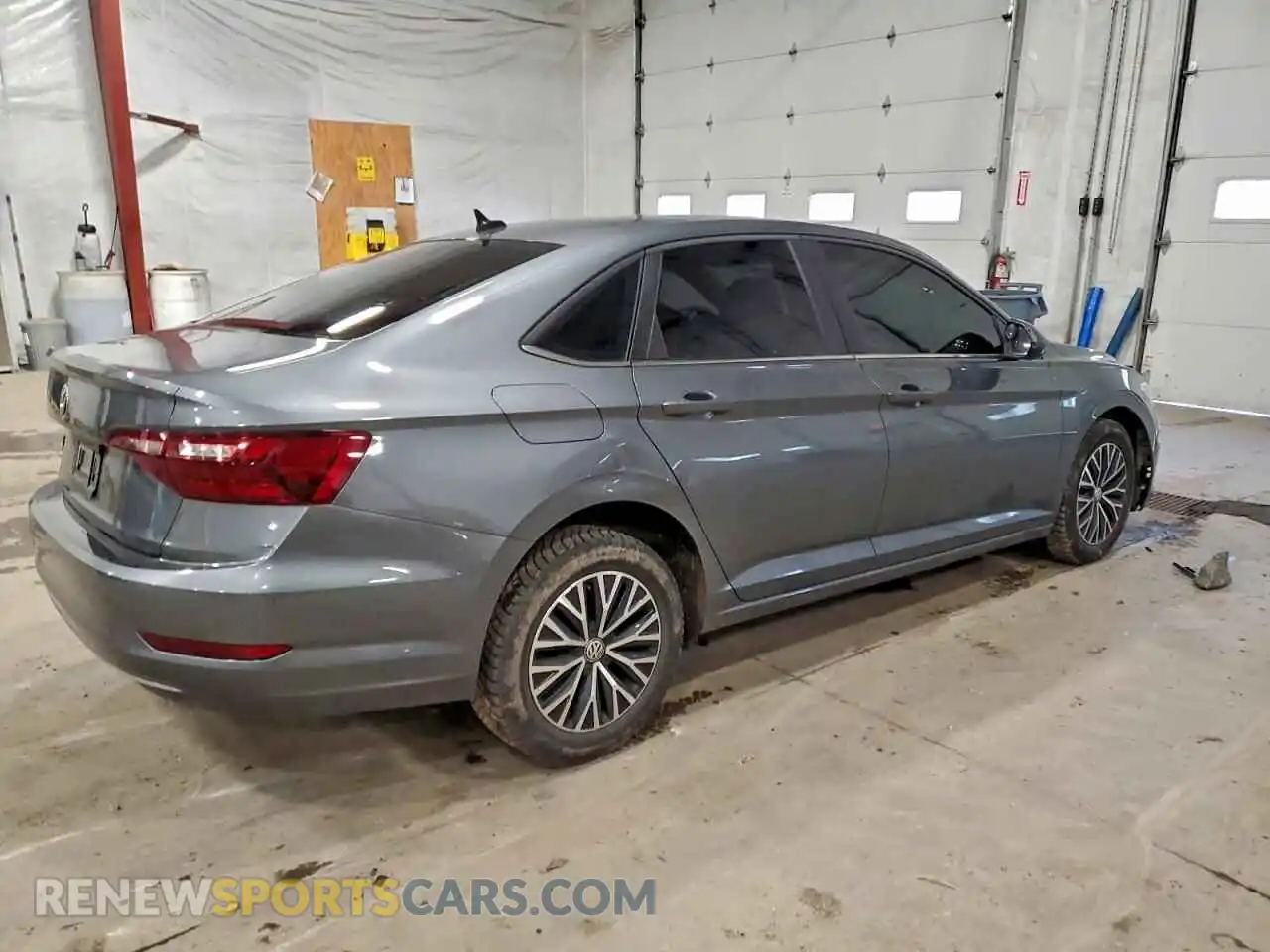 3 Photograph of a damaged car 3VWC57BU4MM009680 VOLKSWAGEN JETTA 2021